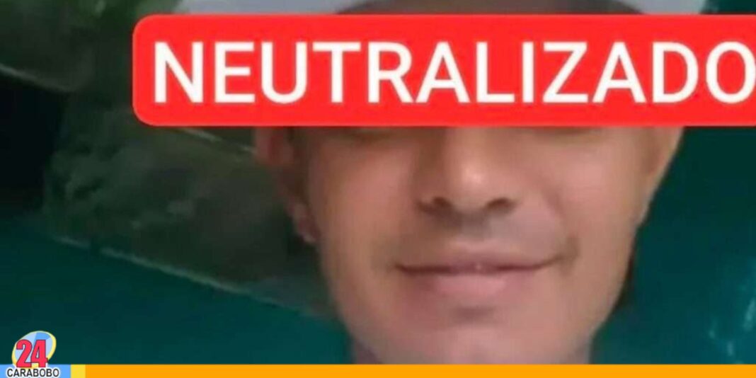 Abatido integrante de la banda 
