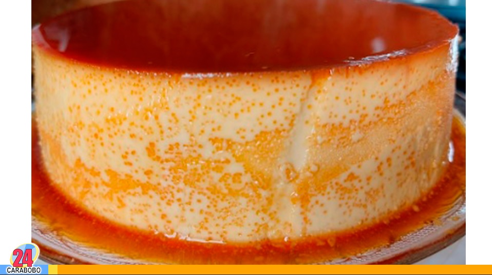 Flan casero sin horno