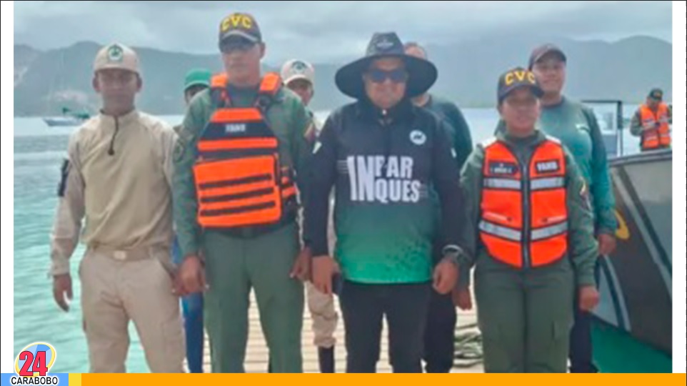 Isla Larga se vistió de seguridad en Carnaval
