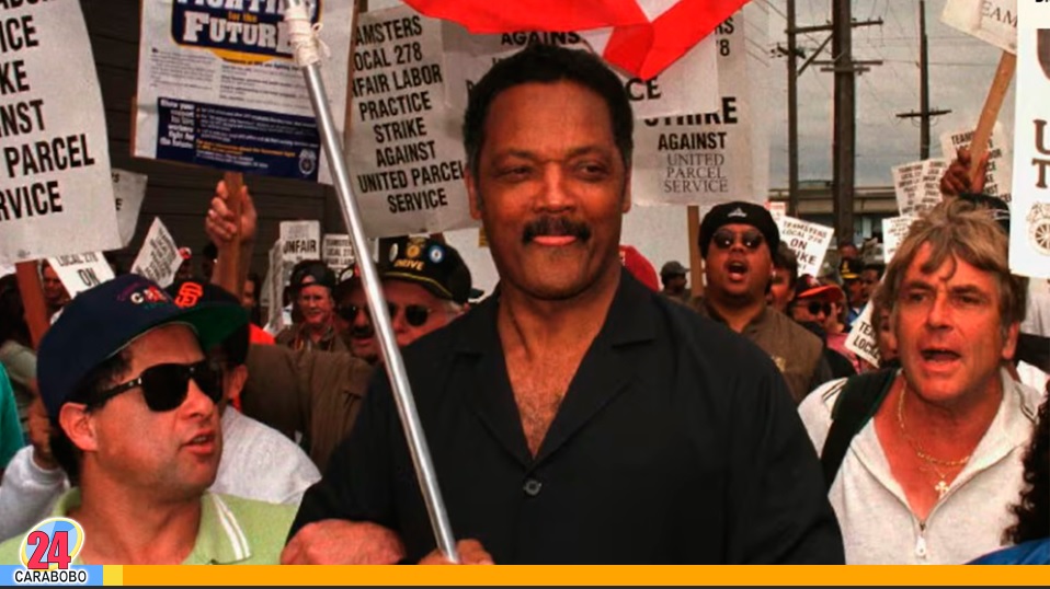 Murió Jesse Jackson, activista estadounidense