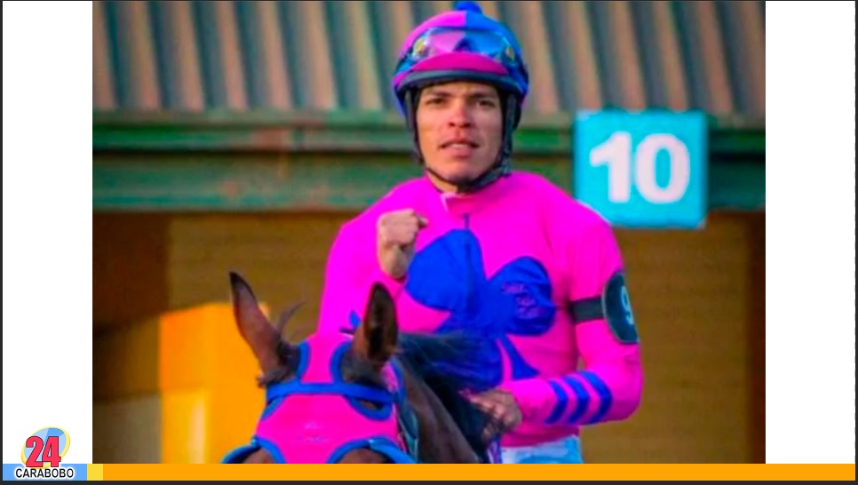 Jinete venezolano Luis Rojas