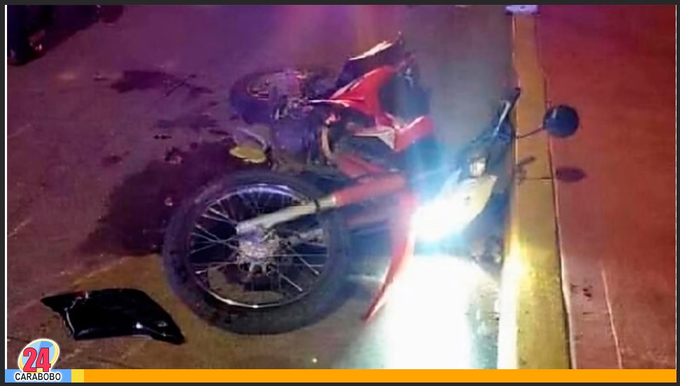 Choque de motos en Yaracuy