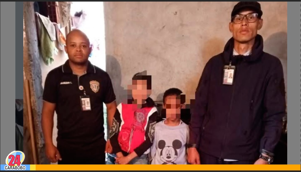 Niños en Catia se habían escondido de sus padres