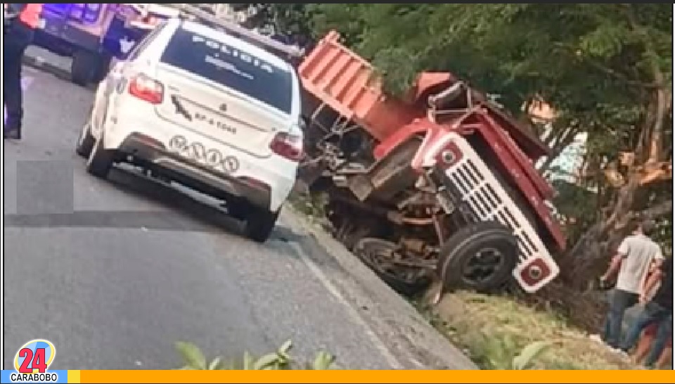 Accidente de tránsito reportaron en la Autopista Sur