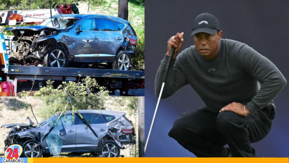 Accidente de Tiger Woods en Florida
