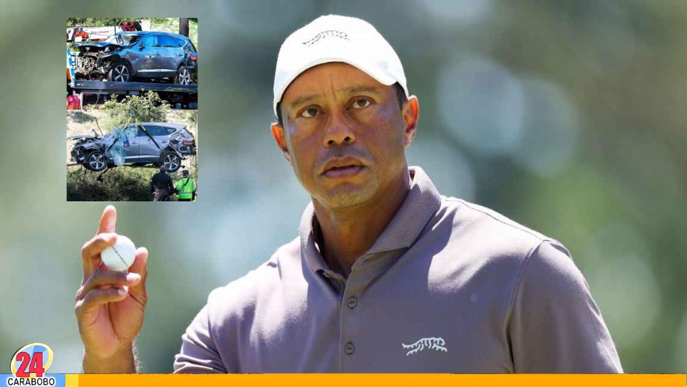 Accidente de Tiger Woods en Florida
