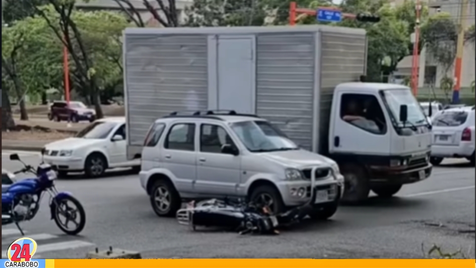 Accidente de tránsito en Prebo Valencia