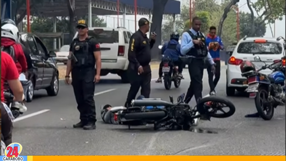 Accidente en la avenida Fernando Figueredo