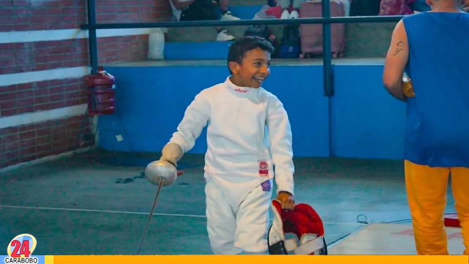 Campeonato de Esgrima Infantil en Carabobo