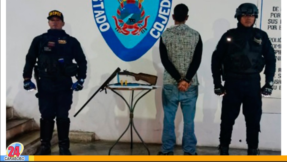 Policía de Cojedes capturó a sujeto