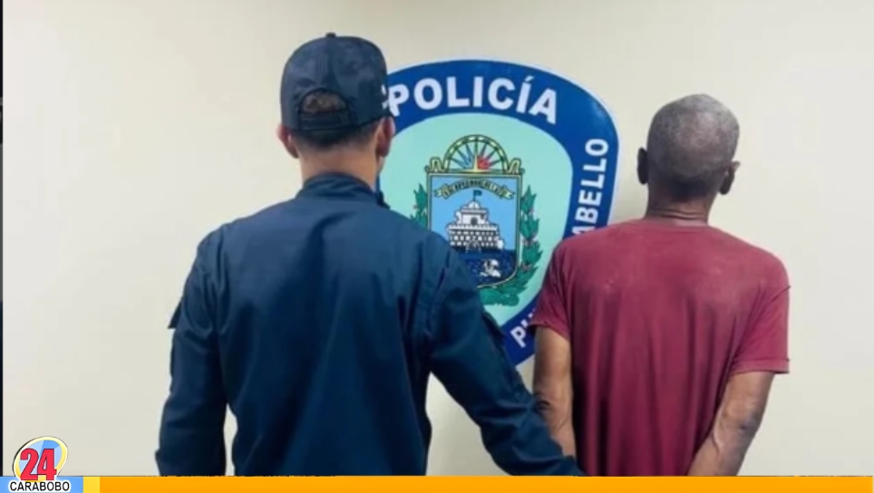 Capturado por Drogas en Puerto Cabello