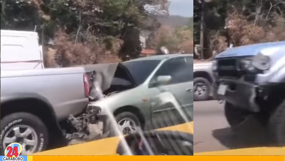 Colisión múltiple en la Autopista del Este
