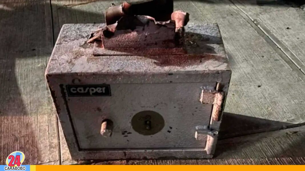 Detenida simular robo caja fuerte
