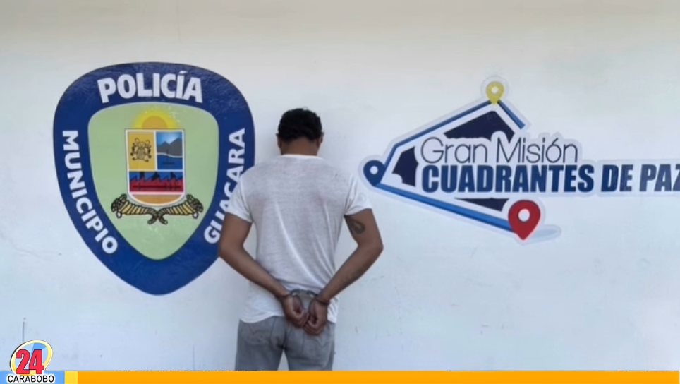Detenido por violencia de género en Guacara