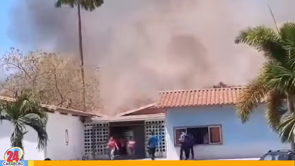 Incendio en la Escuela Alfredo Pietri