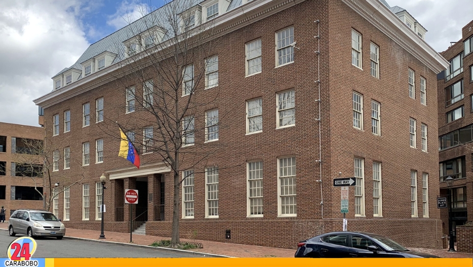 Inspección en embajada de Venezuela en Estados Unidos