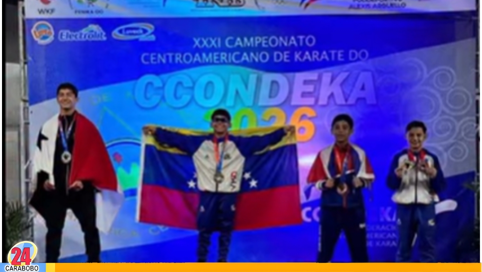 Karateca Diego Sanabria de Carabobo (1)
