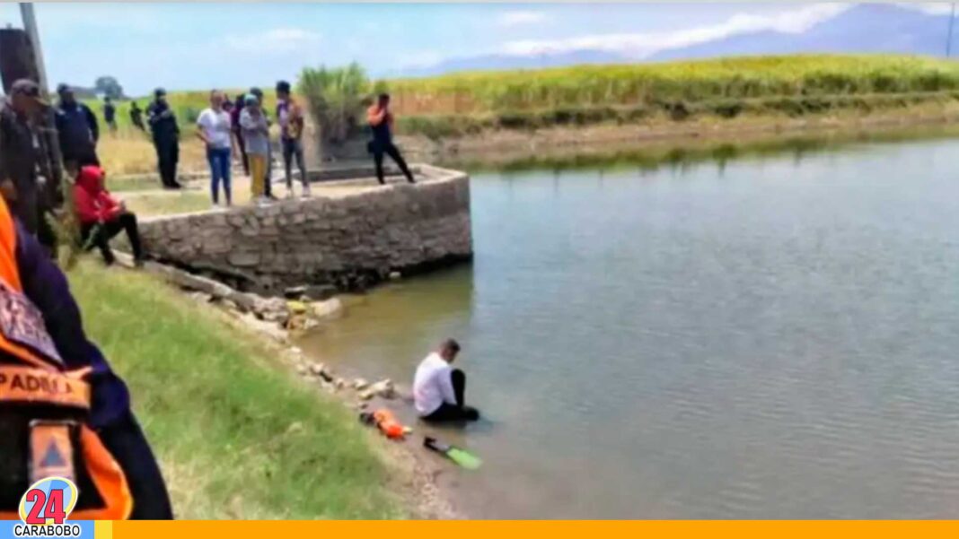 Niño sin vida en laguna de Aragua
