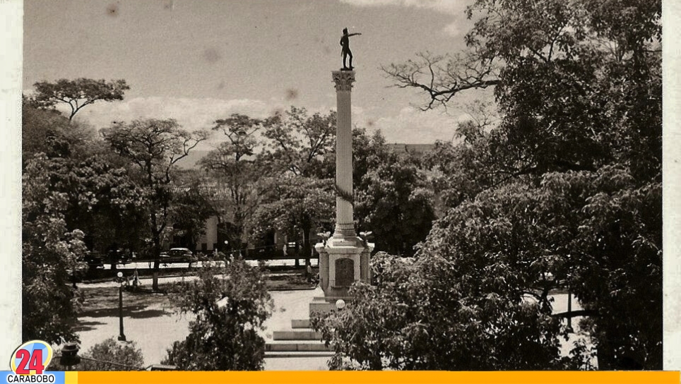 Plaza Bolívar del centro de Valencia