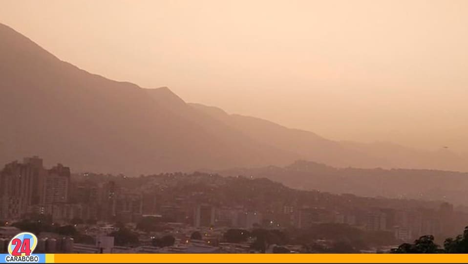 Polvo del sahara en marzo