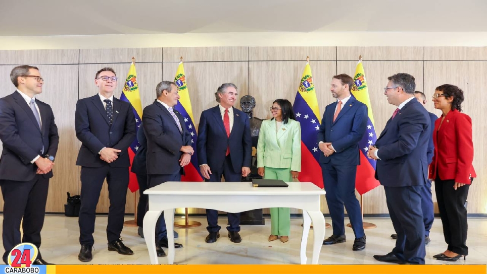 Reuniones con empresas energéticas en Venezuela