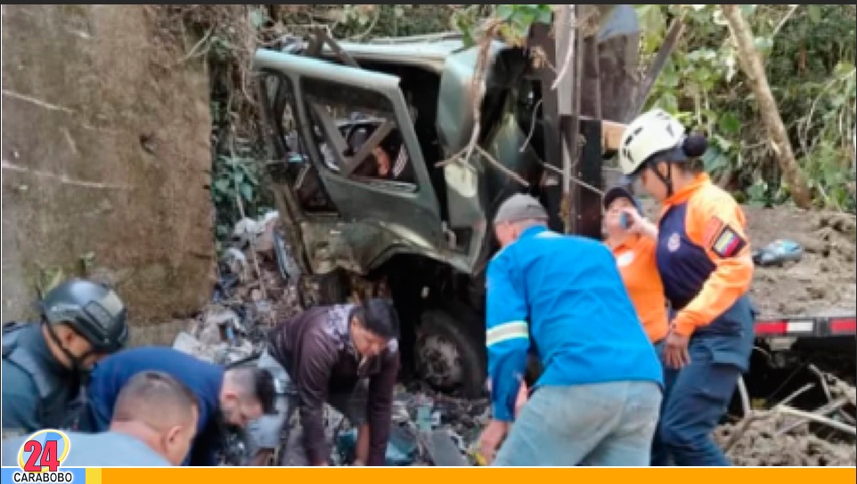 Camión cayó por un precipicio en Táchira
