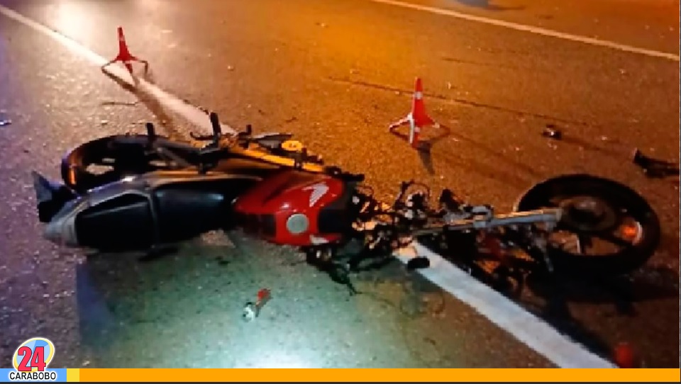 Motorizado perdió la vida en Maracay