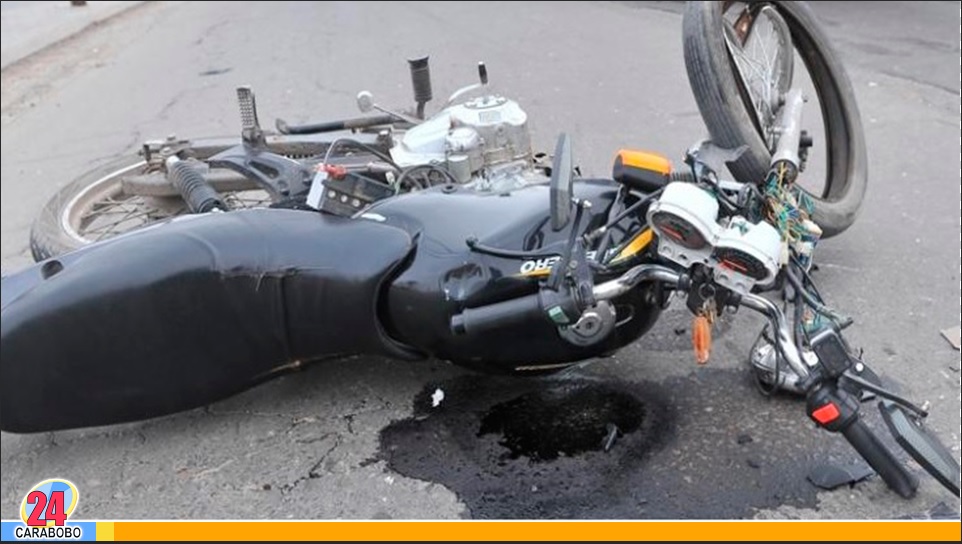 Trágico accidente de moto en Puerto Cabello dejó dos muertos