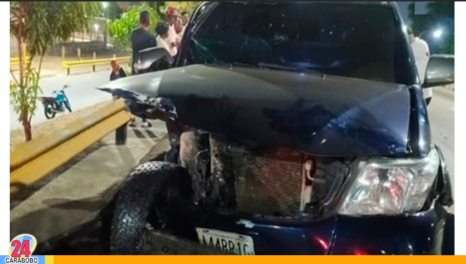 Accidente de tránsito en la Autopista Sur
