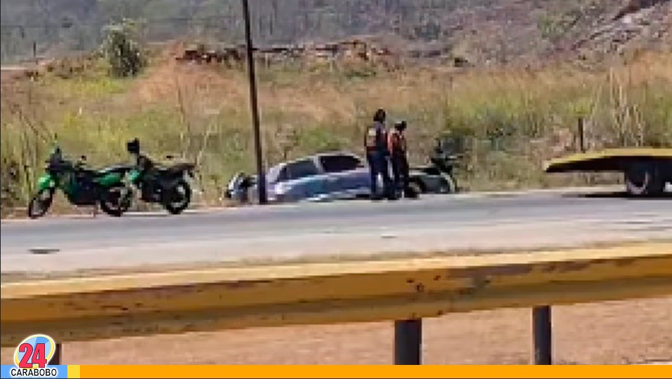 Accidente en la Variante Bárbula no dejó lesionados