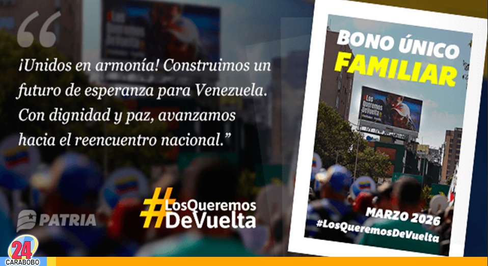 El Bono Único Familiar de marzo 2026
