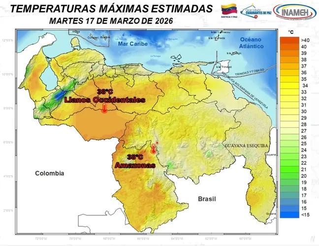 Estado del tiempo hoy 17 de marzo de 2026
