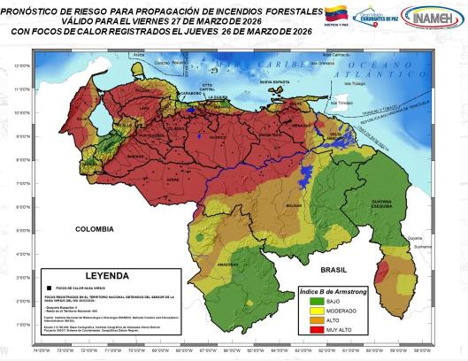 Clima hoy 27 de marzo de 2026