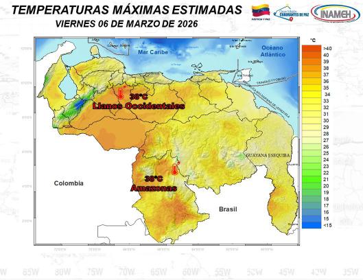 Boletín del clima hoy 6 de marzo de 2026
