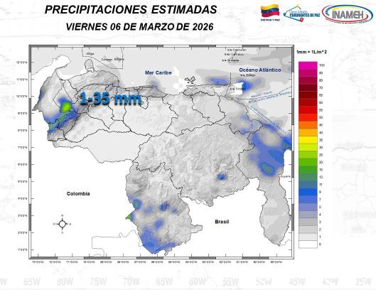 Boletín del clima hoy 6 de marzo de 2026