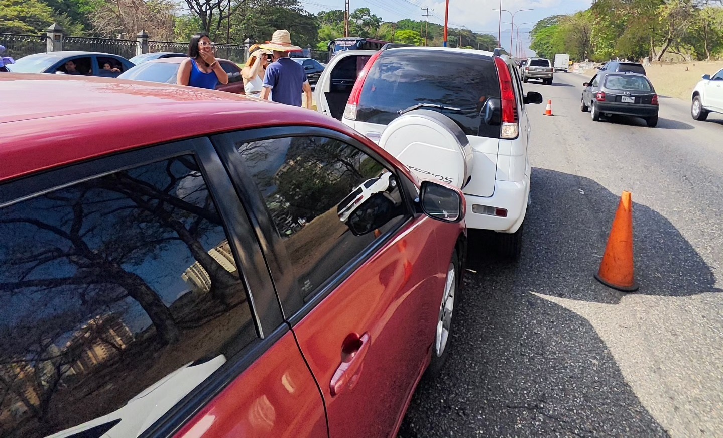 Colisión en la Autopista del Este