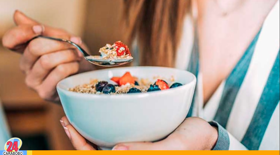 Desayunar con yogurt