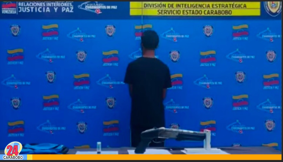 Capturados tres sujetos con escopetas en diferentes zonas de Carabobo
