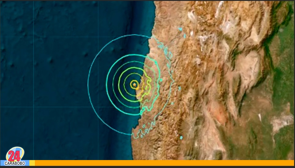 Terremoto de 6.5 grados reportaron en Chile