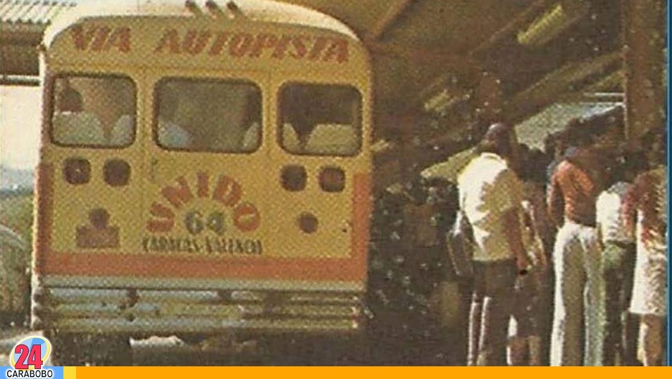 Autobuses Blue Bird cruzaban Venezuela