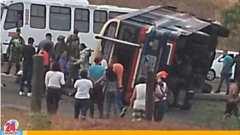 Accidente de autobús en la ARC