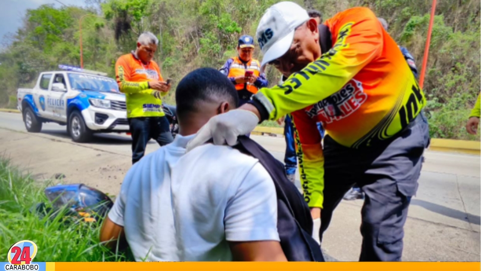 Accidente en la Valencia Puerto Cabello