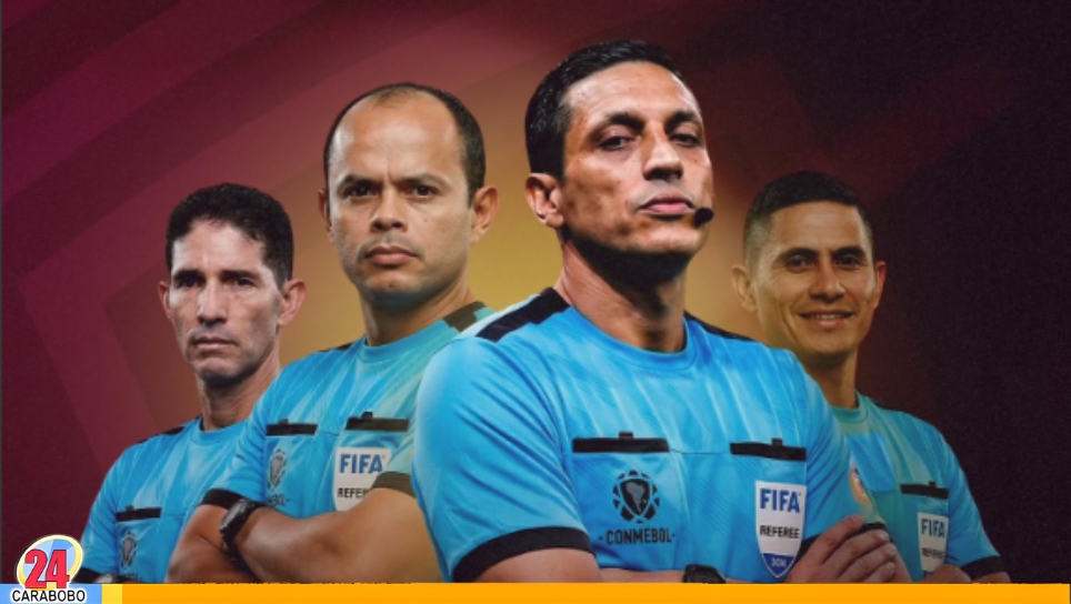 Árbitros venezolanos en el Mundial 2026