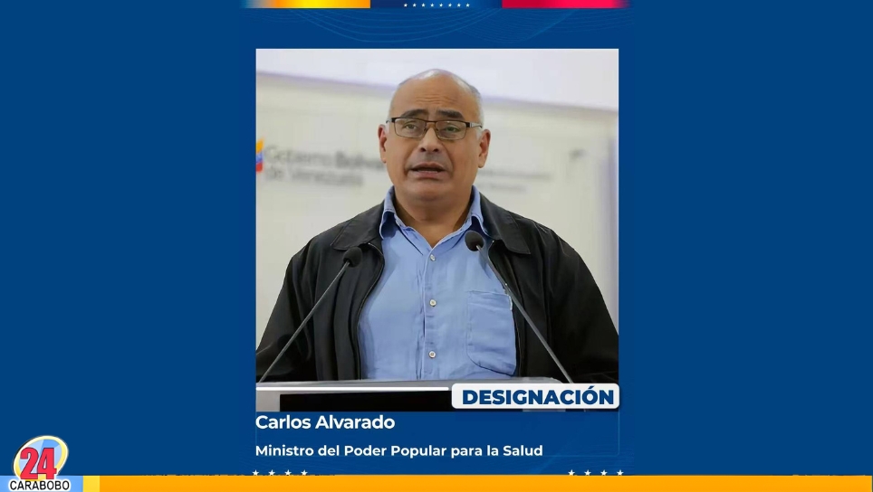 Carlos Alvarado es Ministro de Salud