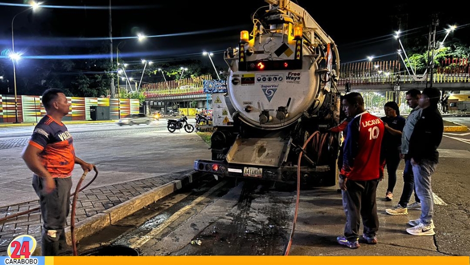 Cierre de la Av. Bolívar de Valencia