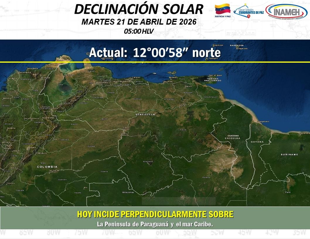Clima hoy 21 de abril de 2026