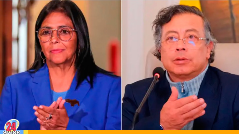 Reunión de Gustavo Petro y Delcy Rodríguez