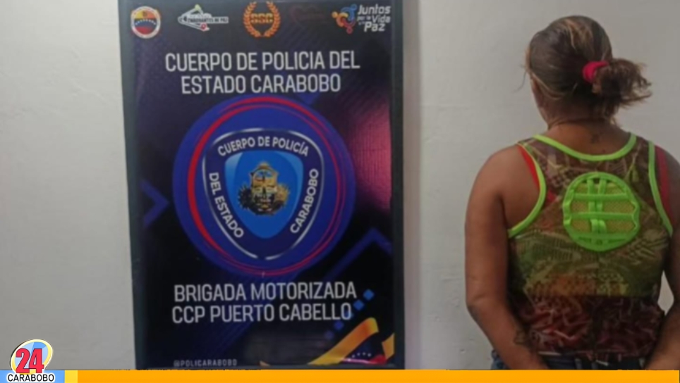 Detenida con droga Puerto Cabello