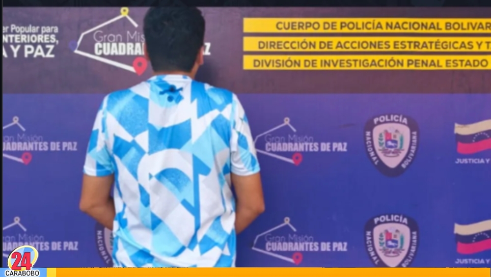 Detenido en Tinaquillo por homicidio en Táchira