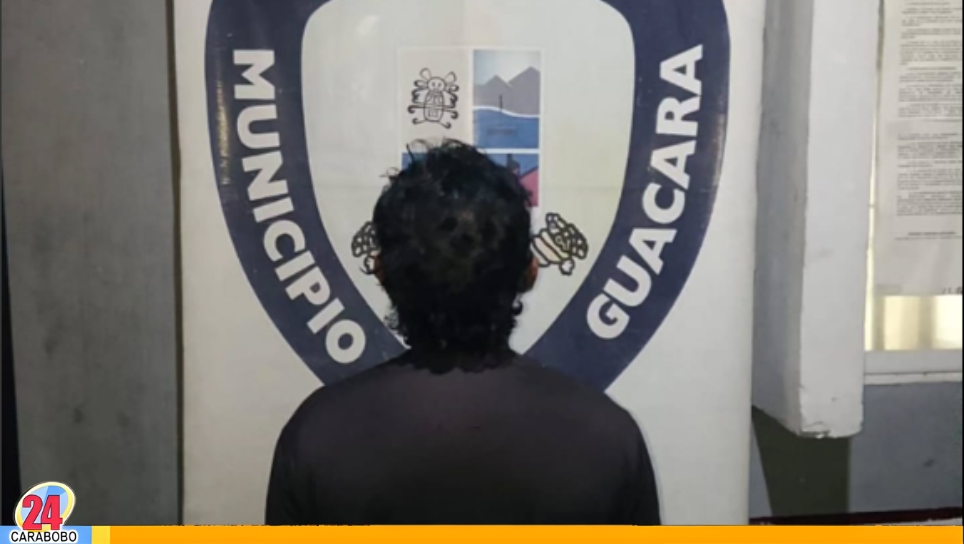 Detenido por relación con una adolescente en Guacara